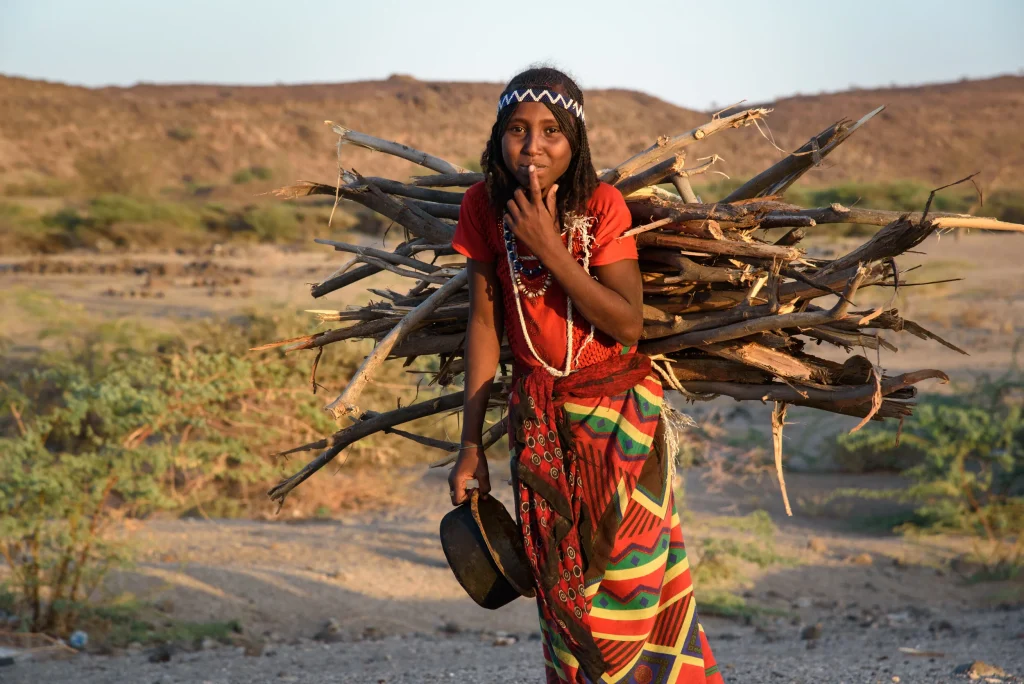 The Afar Woman